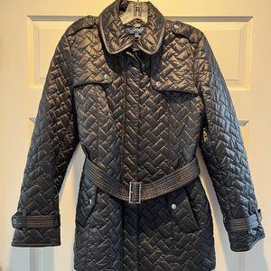 Cole Haan Black Quilted Jacket